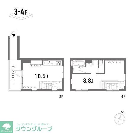Ruelleの物件間取画像